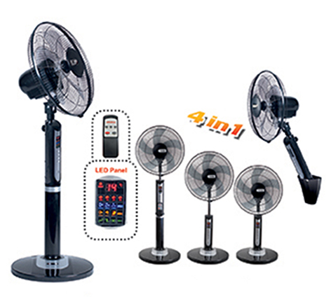 پنکه ایستاده کلاسیک 4 حالته ارشیا کد 2882