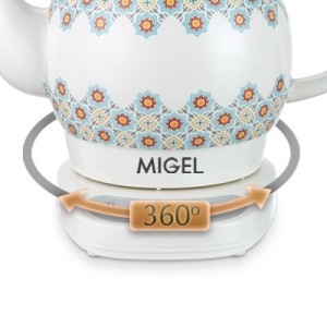 چای ساز میگل مدل GTS-113 ظرفیت ۱.۲ لیتر باقوری چینی