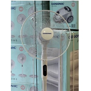 پنکه ایستاده گوسونیک مدل GSF168 با ۵ پره و ریموت دار