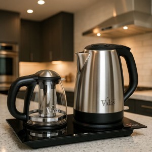 چای ساز ویداس مدل VIR2083 با کتری استیل ظرفیت ۲ لیتر