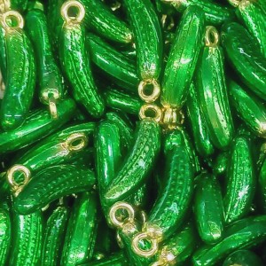 پلاک اویز میوه طرح خیار
