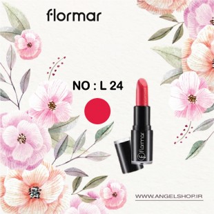 رژ لب جامد فلورمار ( لانگ ورینگ کد L24 )