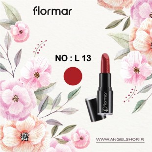رژ لب جامد فلورمار ( لانگ ورینگ کد L13 )