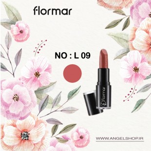 رژ لب جامد فلورمار ( لانگ ورینگ کد L09 )