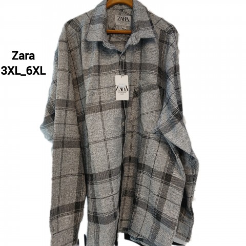 پیراهن سایزبزرگ پشمی ZARA