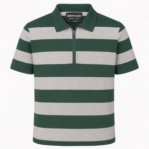 تی شرت بافت حصیری قواره بزرگ موتارد