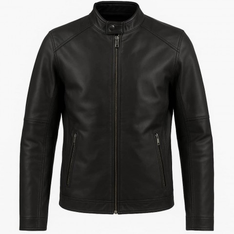 کاپشن چرم پلیسی