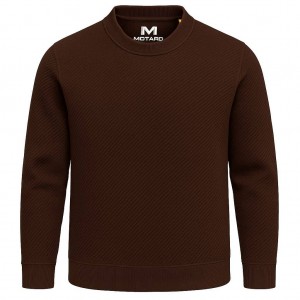 پلیور مردانه یقه گرد کجراه