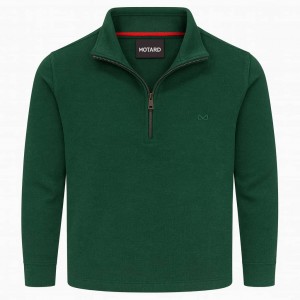 پلیور یقه ایستاده مخمل سلانیک