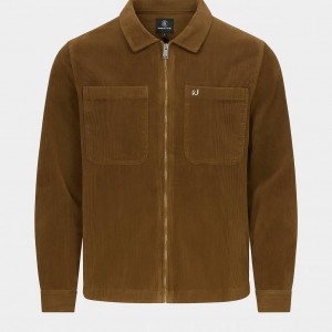 ژاکت تمام زیپ مخمل کبریتی قواره بزرگ