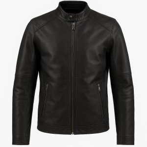 کاپشن چرم پلیسی