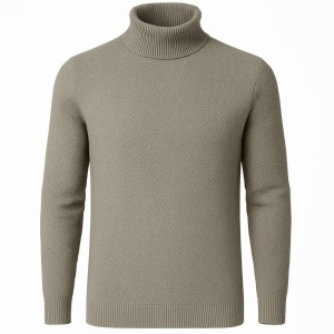 پلیور بافت یقه ایستاده ( اسکی ) قواره دار