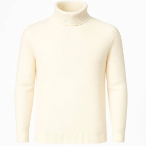 پلیور بافت یقه ایستاده ( اسکی ) قواره دار