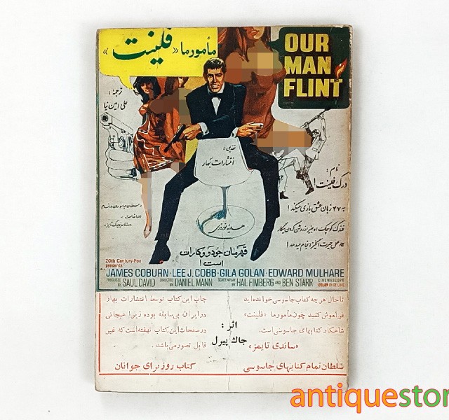 کتاب مامور ما فلینت