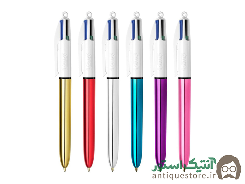 خودکار 4 رنگ بیک ( مدل Shine )