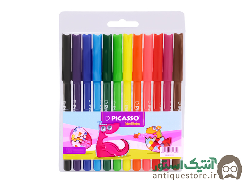 ماژیک رنگ آمیزی پیکاسو ( بسته 12 رنگ )