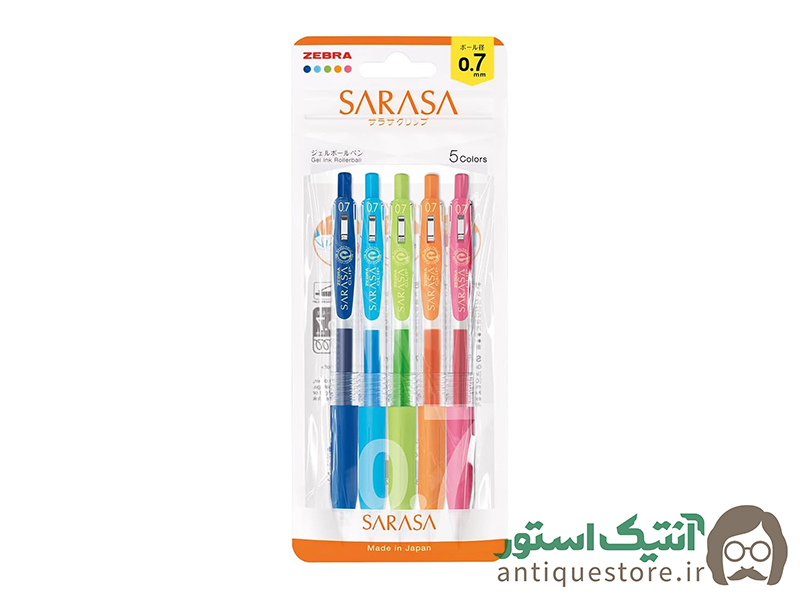 روان نویس ساراسا زبرا ( پک 5 عددی )