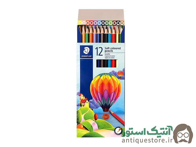 مداد رنگی استدلر ( 12 رنگ )