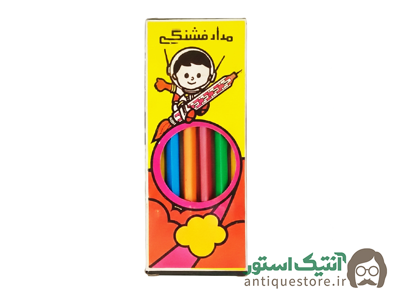 مداد قدیمی فشنگی سیاه ( بسته 6 عددی )