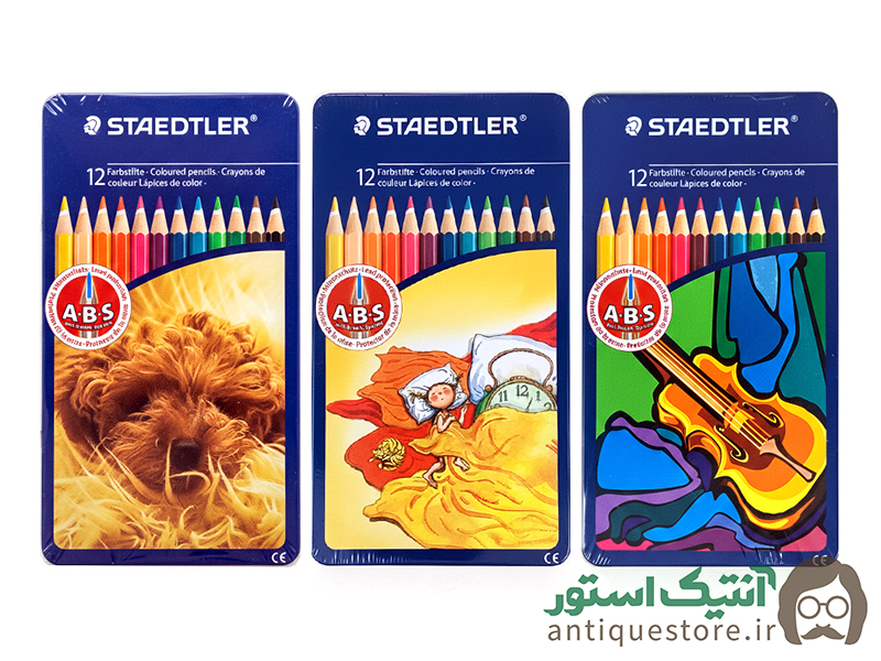 مداد رنگی استدلر تولید آلمان ( 12 رنگ )