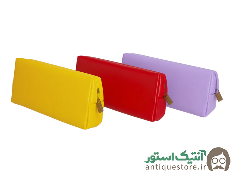 جامدادی چرمی زیپ دار