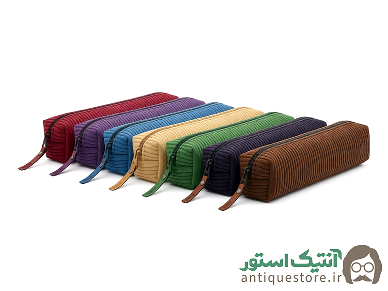 جامدادی مخملی کبریتی زیپ دار