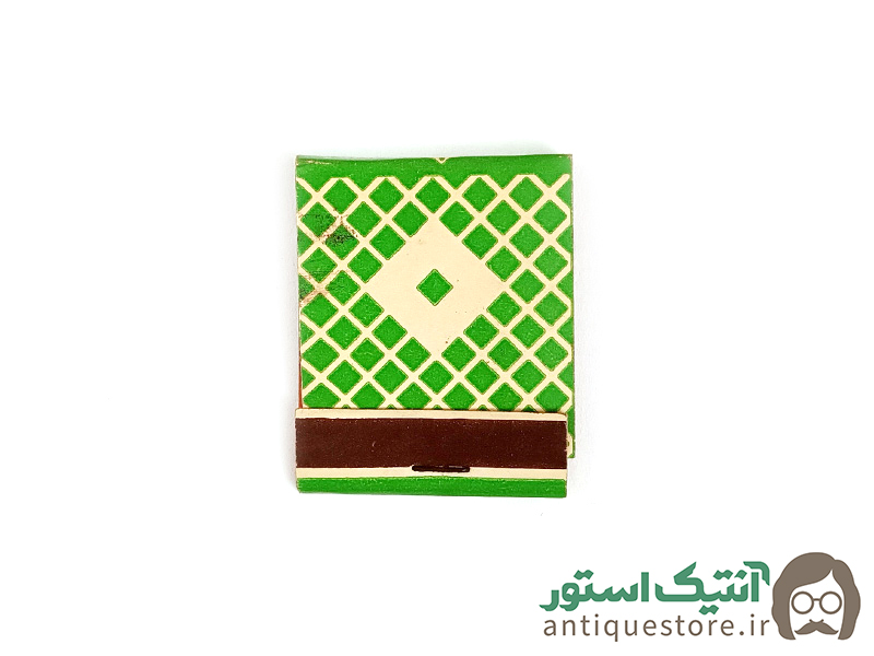 کبریت قدیمی بغلی ساده ( طرح 5 )