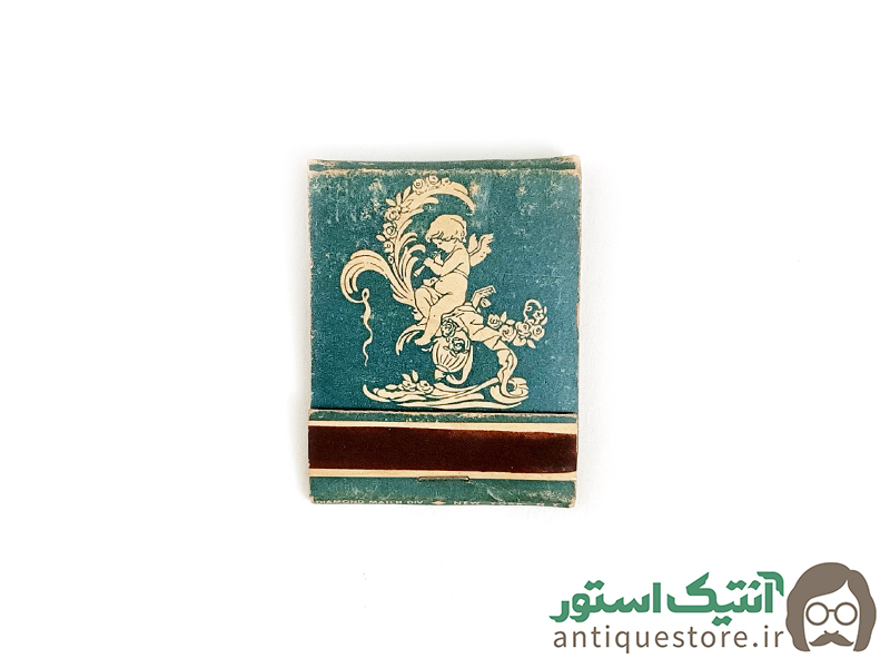 کبریت قدیمی بغلی ( طرح ملائکه )