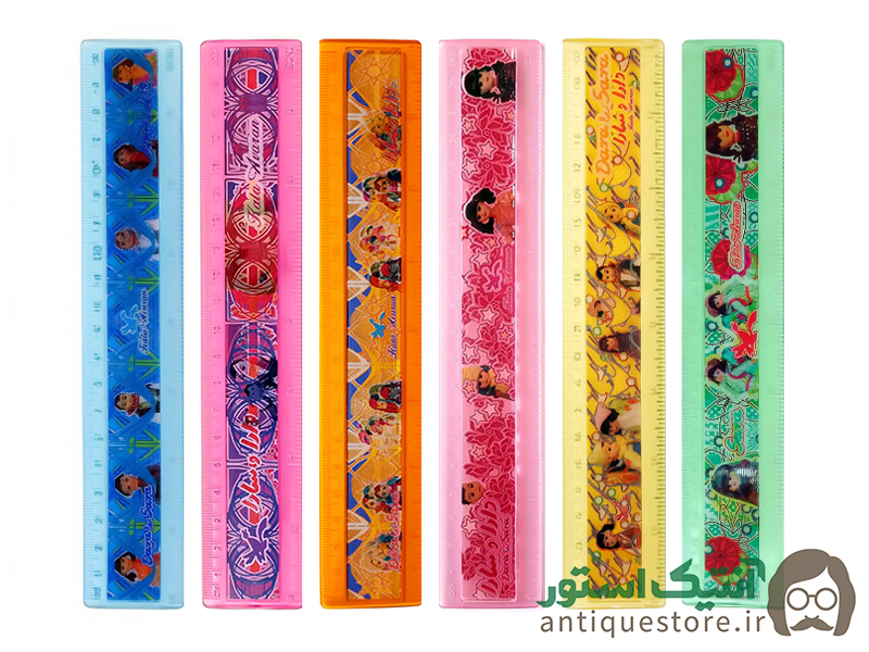 خط کش سه بعدی دارا و سارا ( 20 سانت )