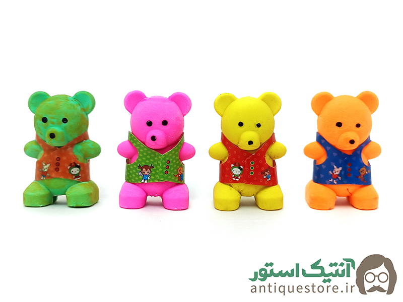 پاک کن و سرمدادی خاطره انگیز خرسی
