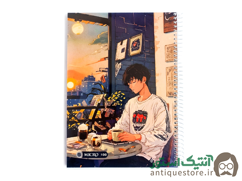 دفتر 100 برگ سیمی مجلد میکرو ( طرح پسرانه )