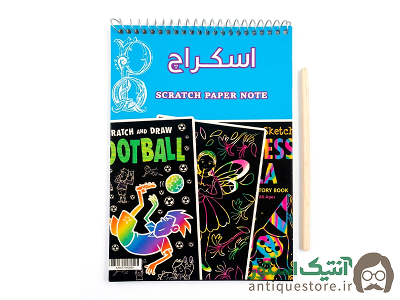 دفتر جادویی رنگین کمان ( اسکراچ )