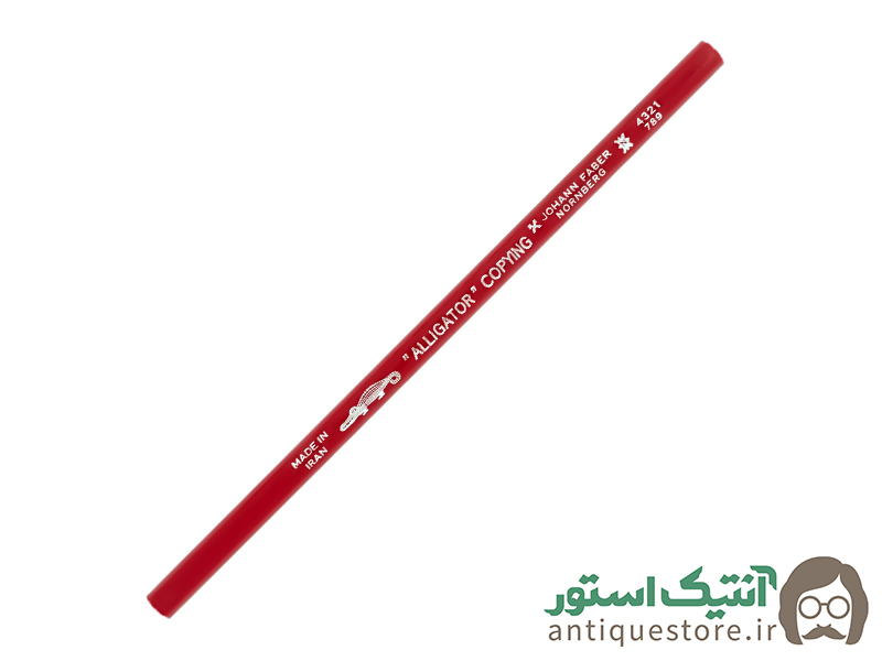 مداد قدیمی کپی قرمز سوسمار نشان