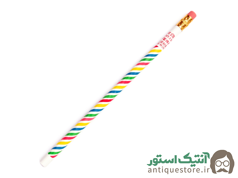 مداد قدیمی پاک کن دار ( طرح پرچمی )