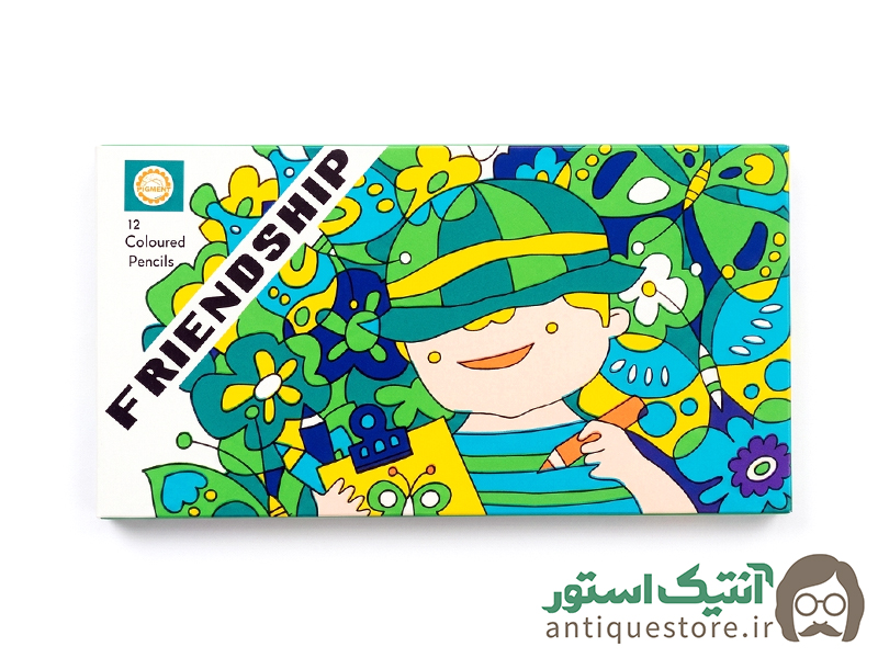 مداد رنگی قدیمی فرند شیپ ( طرح پسرانه )