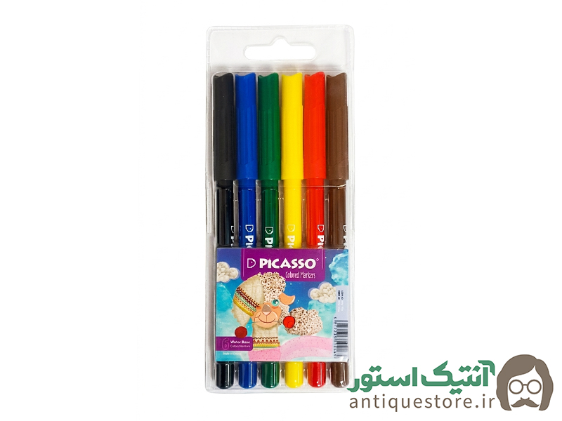 ماژیک رنگ آمیزی پیکاسو ( بسته 6 رنگ )