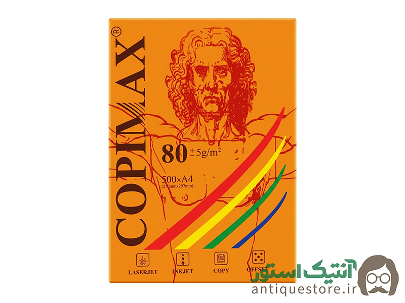 کاغذ A4 رنگی کپی مکس ( 10 رنگ )