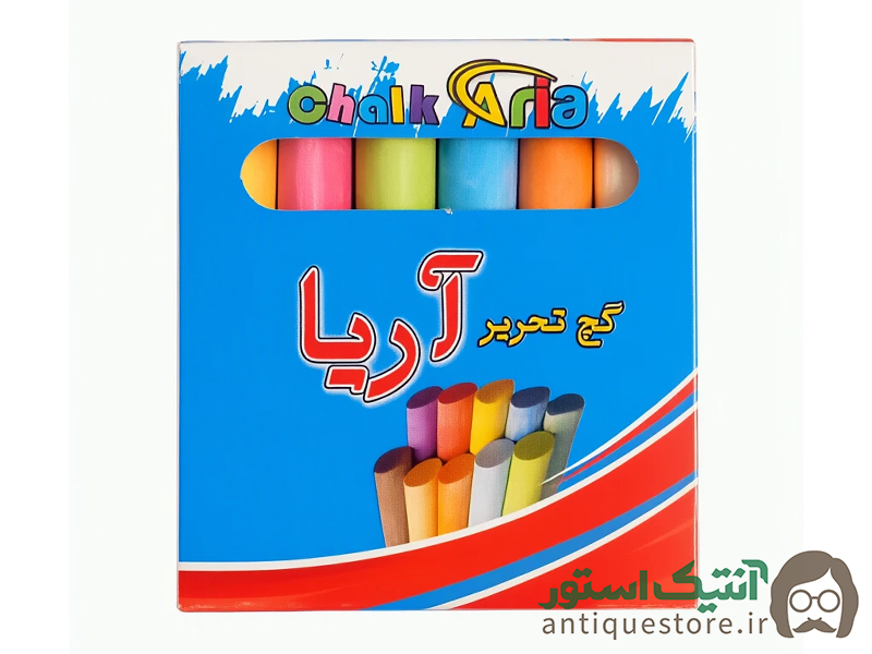 گچ تحریر رنگی کودک آریا ( 6 رنگ )
