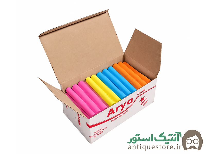 گچ تحریر رنگی آریا ( 60 عددی )