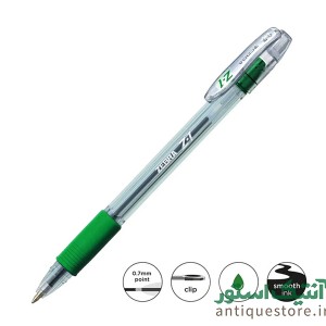 خودکار سبز زبرا