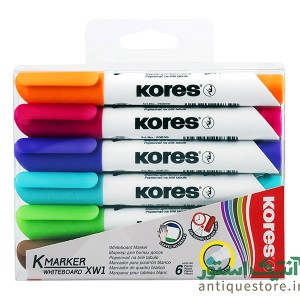 ماژیک وایت برد کورس ( پک 6 رنگ )