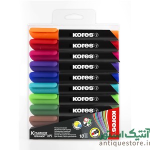 ماژیک معمولی کورس ( پک 10 رنگ )