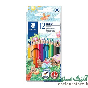 مداد رنگی استدلر تولید آلمان ( 12 رنگ )