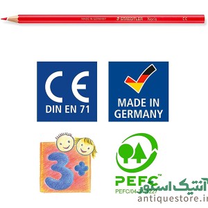 مداد رنگی 12 رنگ استدلر