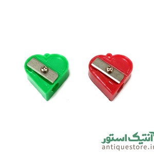 مداد تراش قدیمی (طرح قلب)