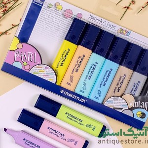 ماژیک علامت زن استدلر ( پک 10 رنگ پاستلی )