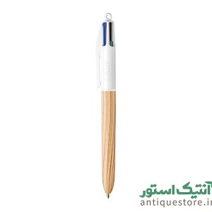 خودکار 4 رنگ بیک ( مدل چوبی )