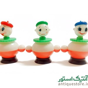 مداد تراش قدیمی مخزن دار (طرح دلقک)