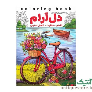 کتاب دل آرام ( رنگ آمیزی بزرگسالان )