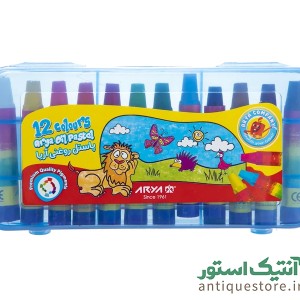 پاستل 12 رنگ کیفی آریا